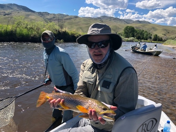 Large Brown Trout from the Beaverhead River