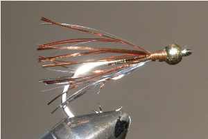 Sparker - a sea trout fly devised by Sue Parker