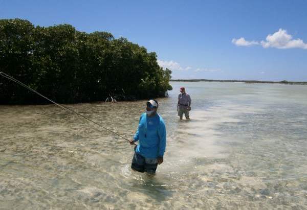 Typical area of fishing flats at Los Roques