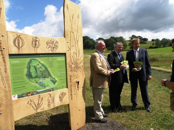 The official opening of Waun Las NNR