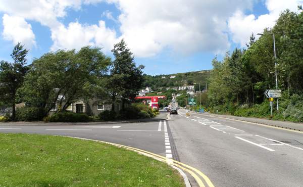 The main car park for entrance to Goodwick Moor NR