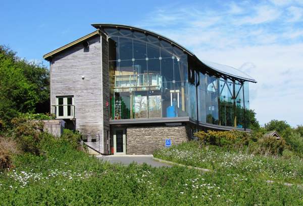 The wildlife centre at Teifi Marshes Nature Reserve
